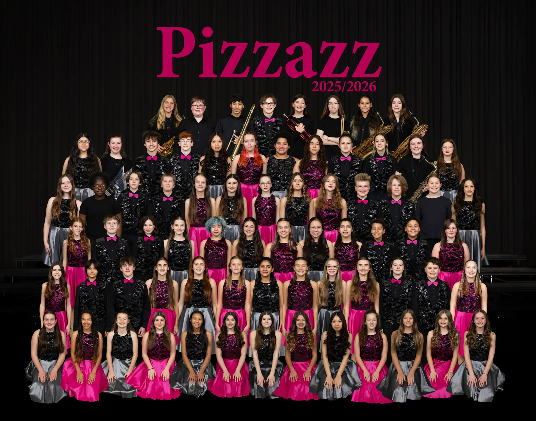 Pizzazz group photo