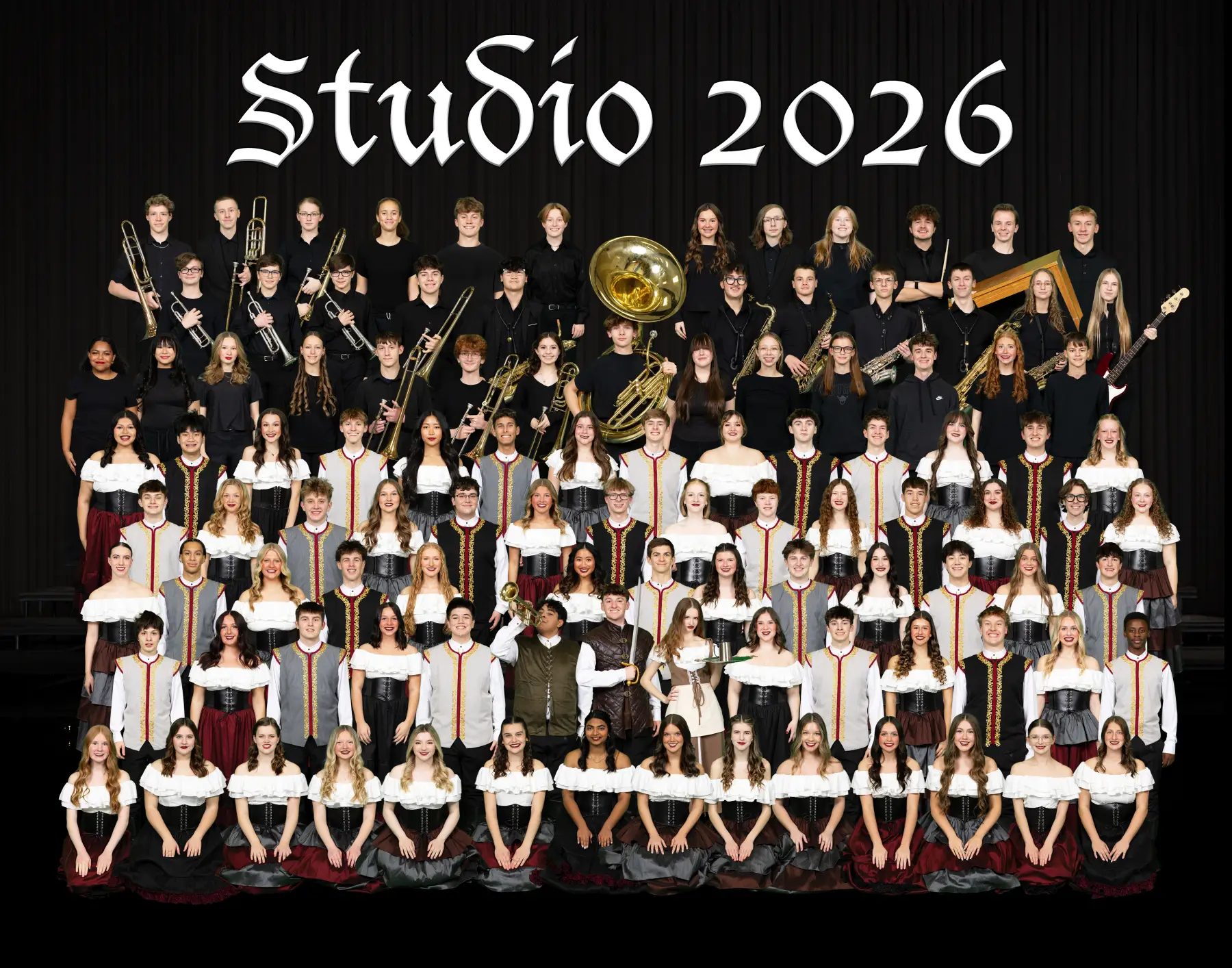 Studio group photo